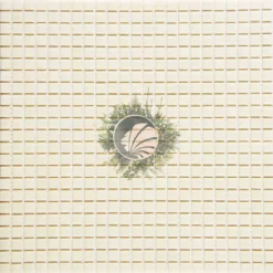 mosaïque piscine couleur vanille 1x1
