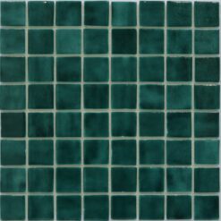 Mosaique Verte 38x38 Brillant