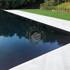 piscine uni noir 5x5