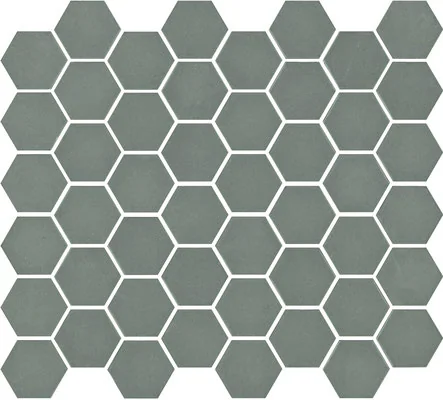 Mosaïque hexagonal mat khaki