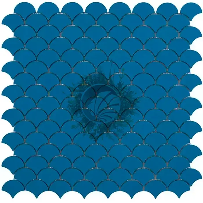 Écailles Bleu Mat