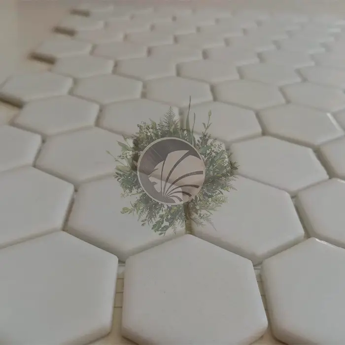 Hex Blanc Mat 35x35 – Image 2