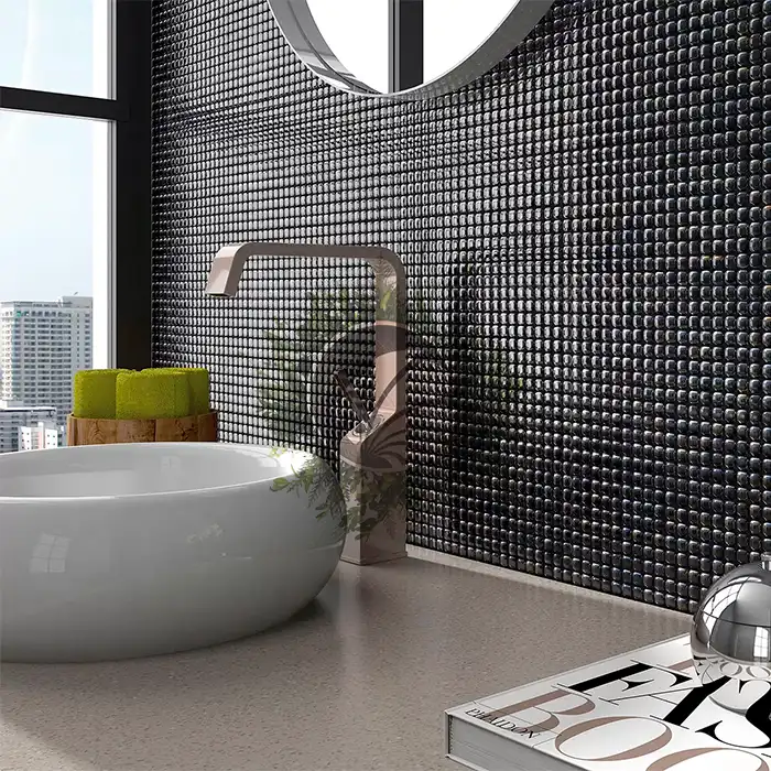 Mosaïque Ronde anthracite – Image 2