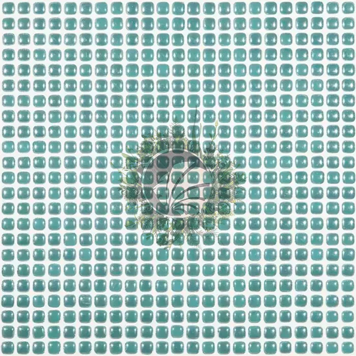 Mosaïque Ronde turquoise