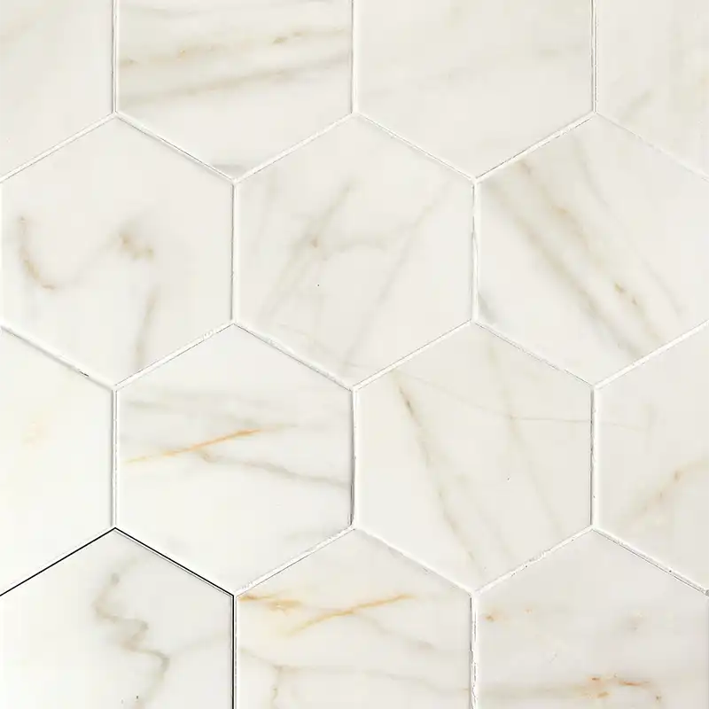 Hexagone Calacatta Lisse – Image 2
